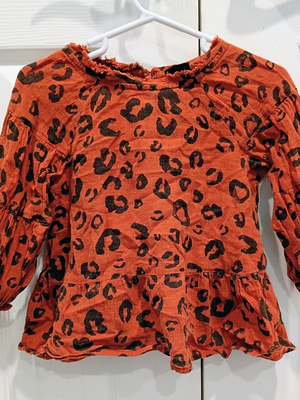Art Class Toddler Girl Peplum Blouse